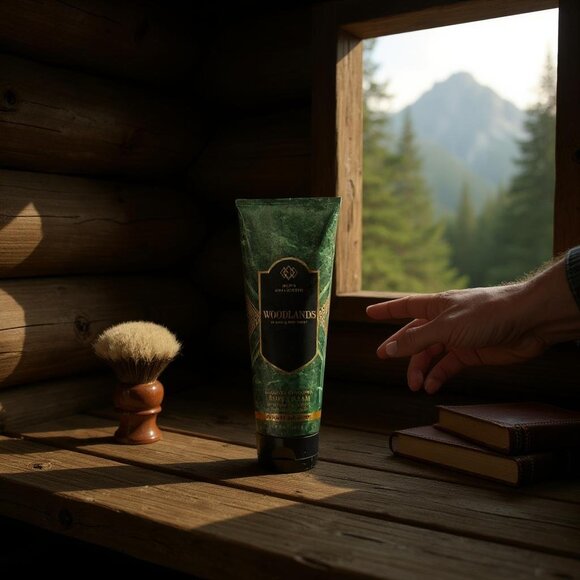 WOODLANDS Body Cream From Bath & Body Works 8 OZ - Picture 3 of 5